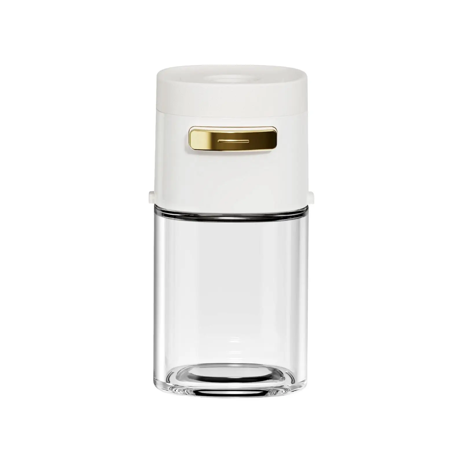 Glass Limit Salts Shaker Pepper Container Measuring Salts Pepper Shaker Ration Spice Dispenser for Spice Kitchen Salts