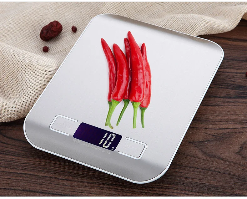 Báscula electrónica de cocina para alimentos, medicina para hornear de alta precisión para el hogar