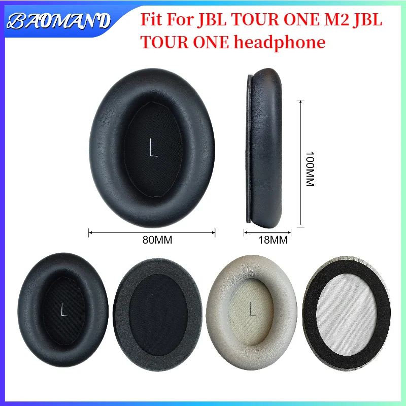 

Replacement Earpads for JBL TOUR ONE M2 JBL TOUR ONE Headset Headphones Leather Sleeve Earphone Earmuff