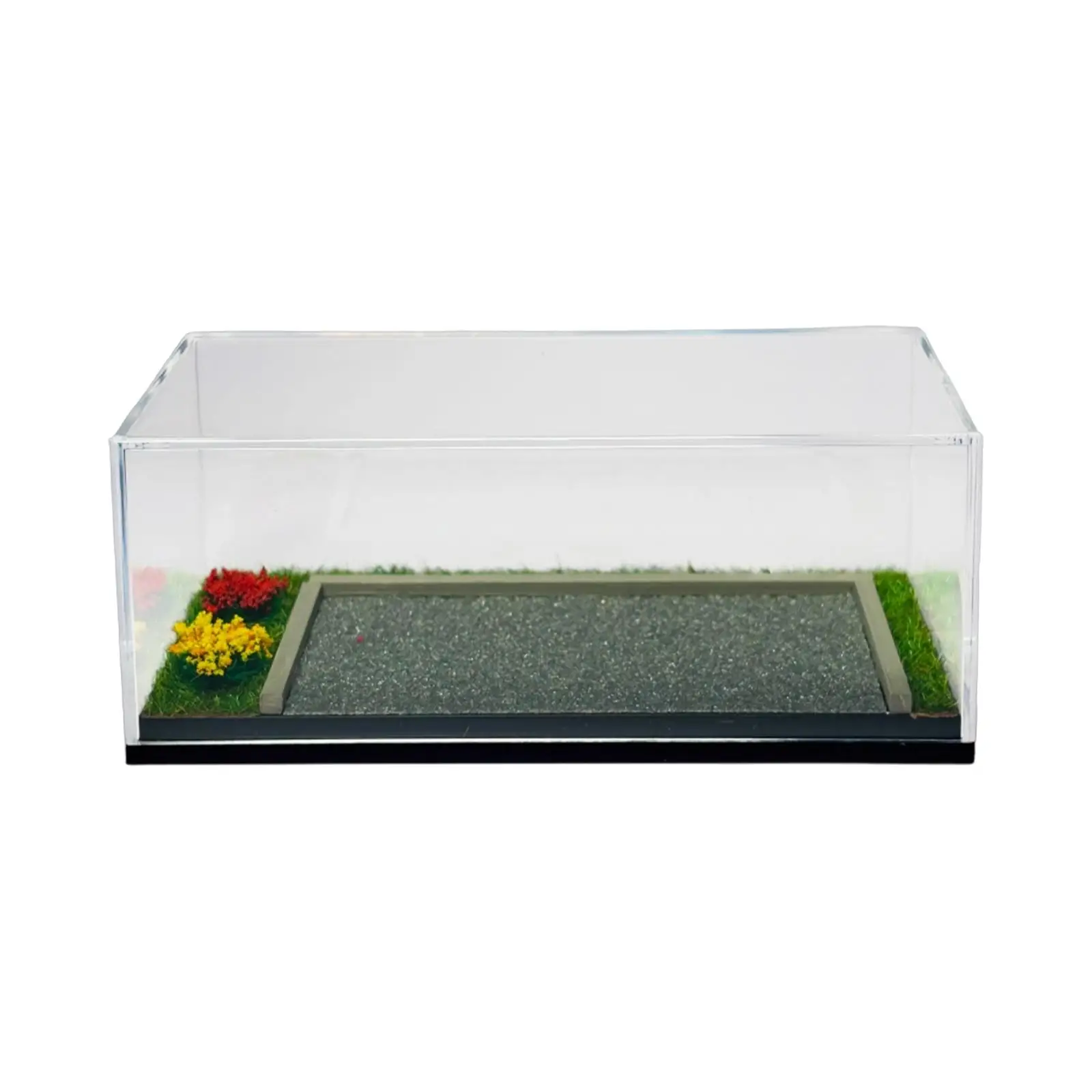 

1/64 Scale Diecast Model Car Display Case Simulation Showcase Parking Lot