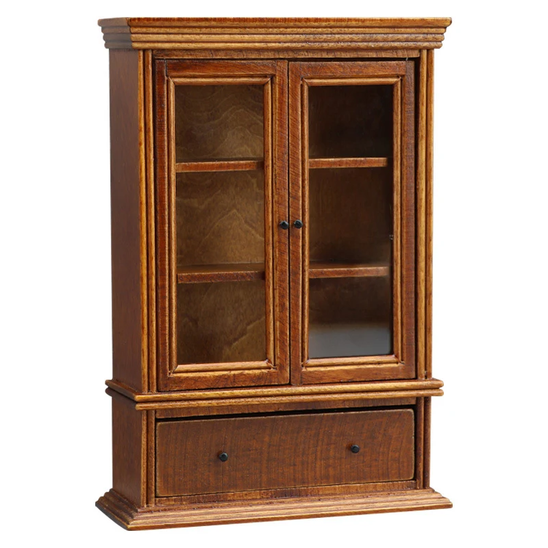 

1:12 Dollhouse Miniature Storage Cabinets Wine Cabinets Display Cabinets Furniture Decor Toy Doll House Accessories