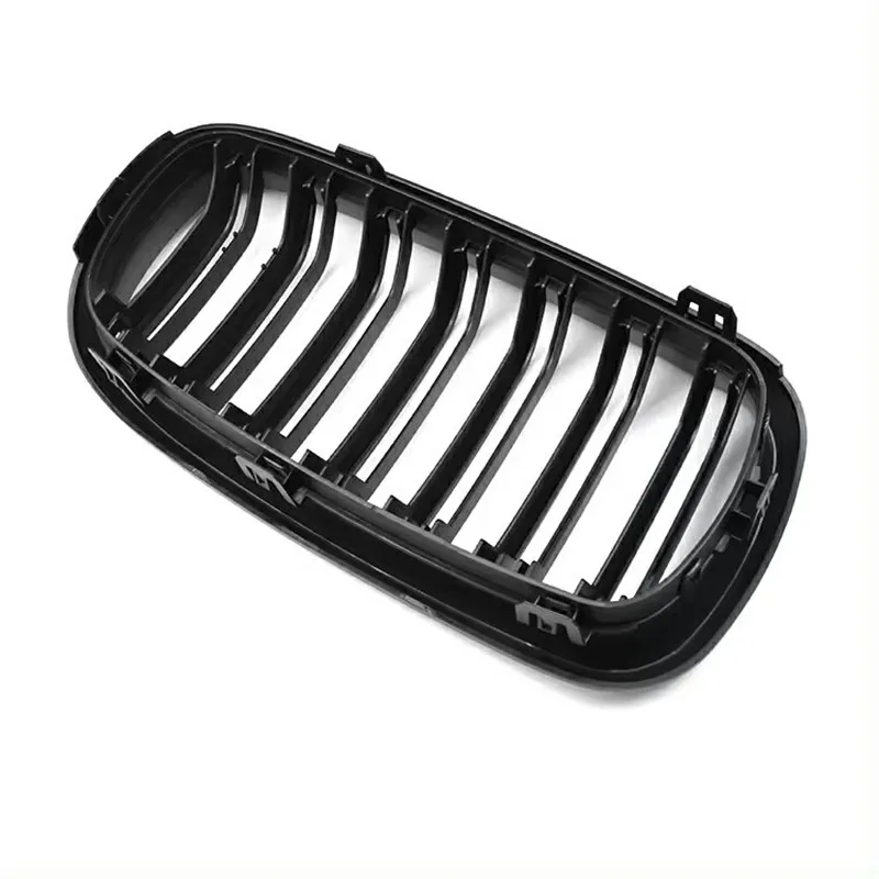 مناسبة لسيارات BMW X5X6 F15F16 ذات الخط المزدوج باللون الأسود اللامع، وإكسسوارات الديكور الخارجي للسيارة