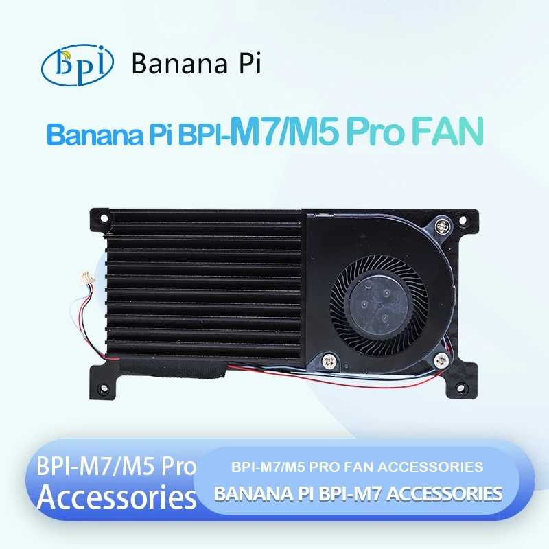 

Аксессуары для охлаждающих вентиляторов с радиатором Banana Pi BPI-M7 и M5 Pro