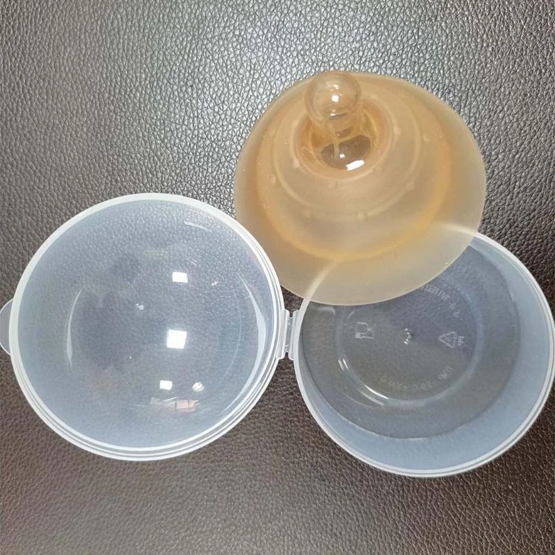 J15U طبقة مزدوجة من السيليكون لحماية الحلمة أثناء الرضاعة الطبيعية #1