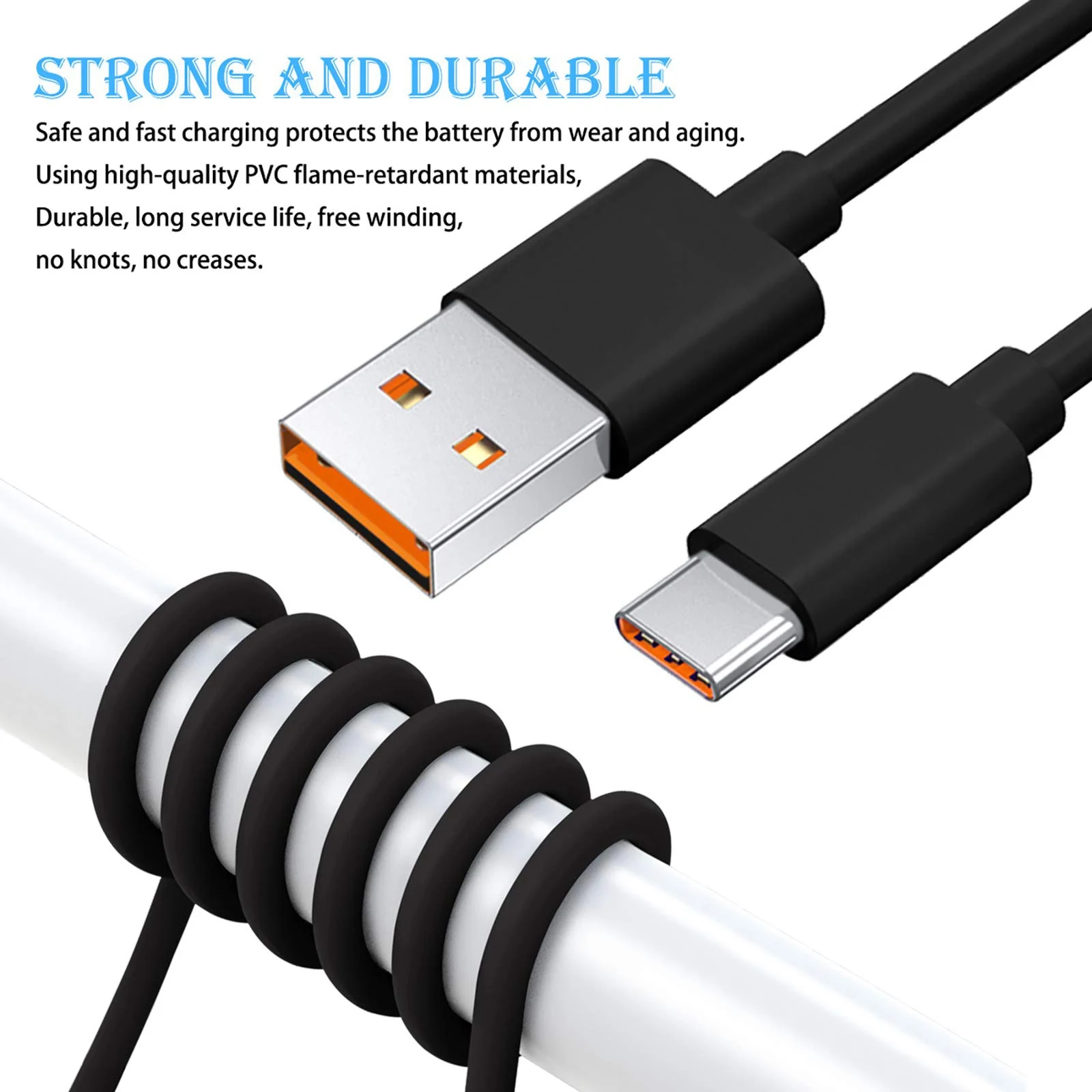 Type-C Charger Cable USB C Fast Charging Power Cord for JBL Flip 5 JBL Clip 4 JBL Pulse 4 JBL Go3 DY