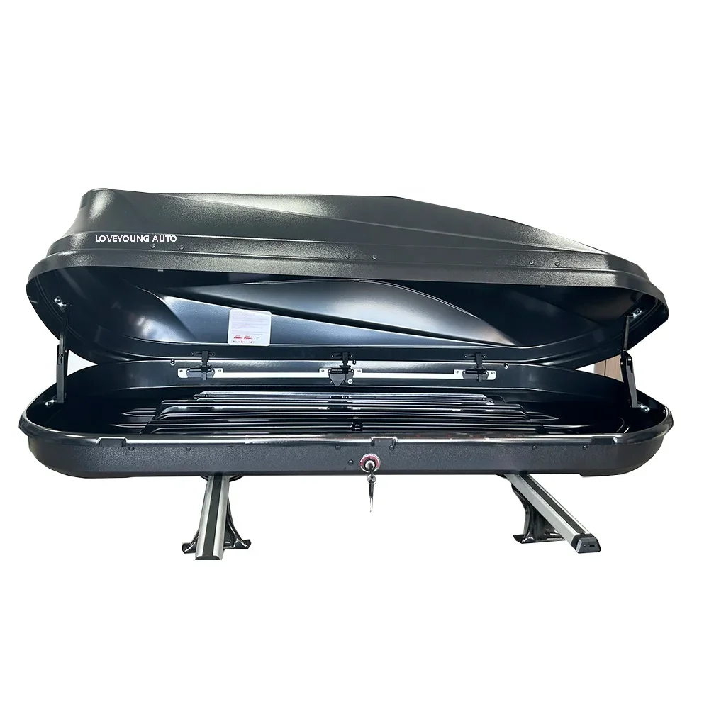 

ABS Material Car Roof Top Cargo Box 450L Universal Car Roof Luggage Box