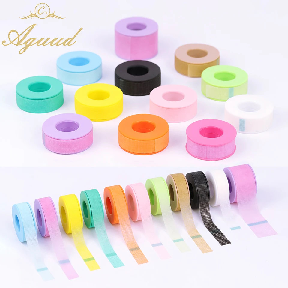 1/5 Pcs Non-Woven Silicone Gel Tape Sensitive Skin Color Tape Sticker Breathable Under Eye Patch Eyelash Extension Makeup Tools