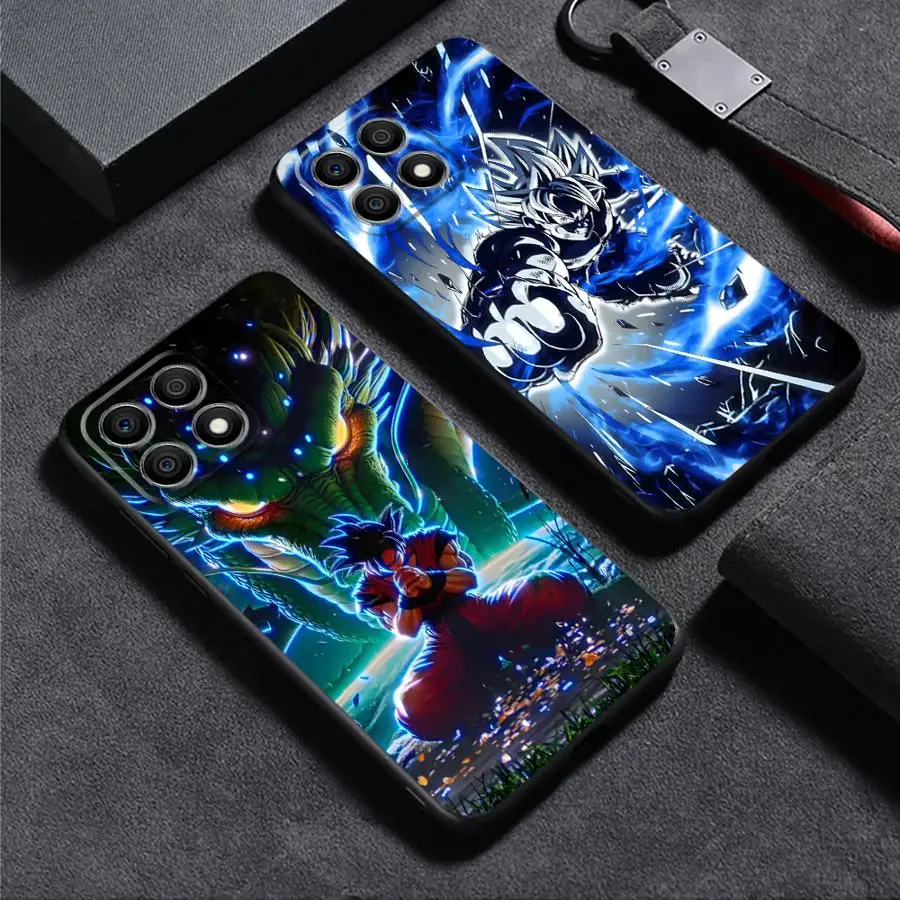 

Dragon Ball Blue Cool Goku Case for Honor X9a X7b X6 X7c X7 X9c X8 X8b 70 X9b Magic5 Lite 90 Pro X6a X8c 8X X5b X8a Soft Shell