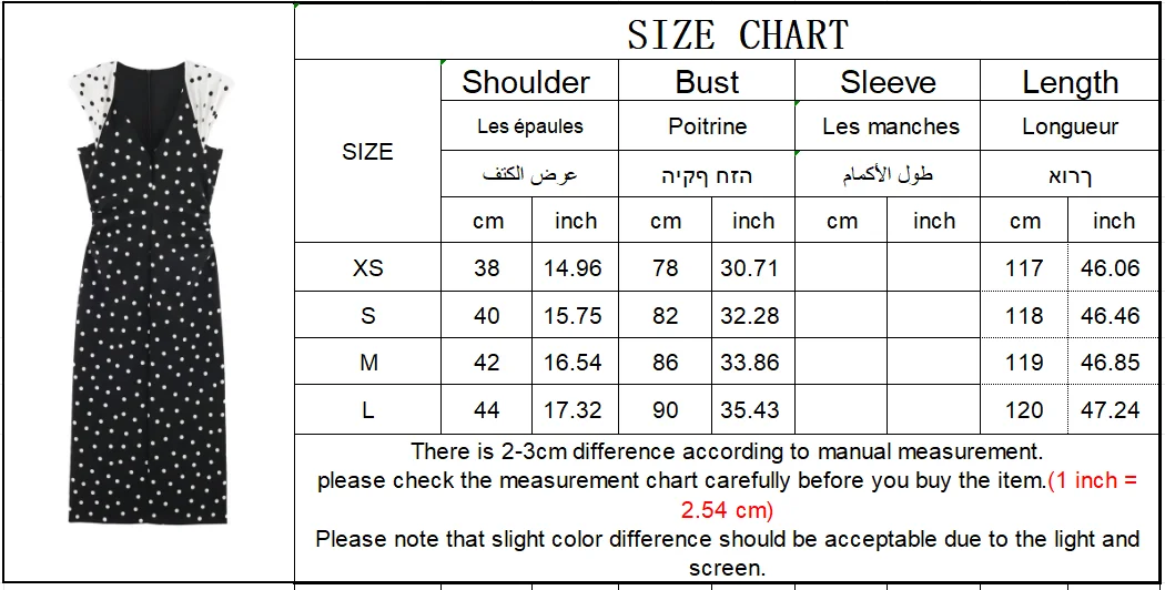 TFMLN Modisches Damenkleid mit Punkten 2026 Elegantes Ärmelloses Patchwork-Partykleid Vintage Damen Freizeitkleid mit Reißverschluss am Rücken – Detail 1