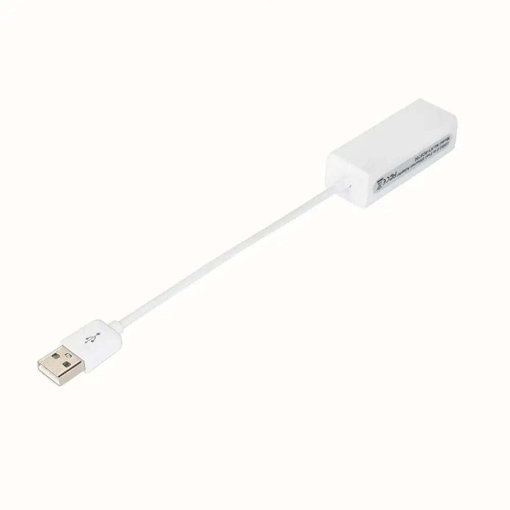 Adaptor Ethernet USB, kartu jaringan USB ke Ethernet RJ45 Lan untuk Windows 7/8/10/XP RD9700 kabel Ethernet USB