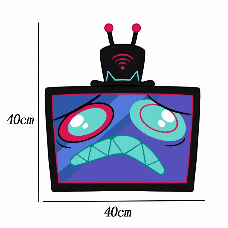 

New Hazbin Hotel Hell Inn Vox Expression Pillow Double-Sided Plush Cushion Plush And Pillow Collections For Christmas Gift