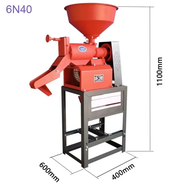 NEWEEK Hot sale small no blade design millet paddy milling husking rice huller machine