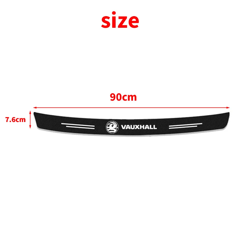 New Car trunk floor guard plate protection sticker For Vauxhall Opel Corsa D Astra G GTC J H Vectra Zafira Meriva Junior car