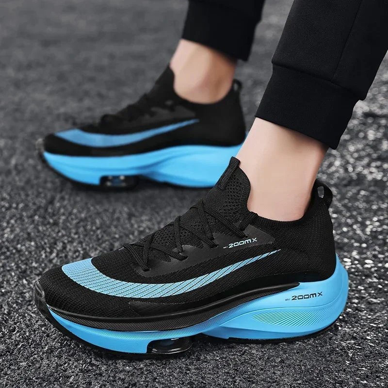 2024 Foreign Trade Summer Air Cushion Sports Running Shoes Couple's Large Casual Breathable Basketball Shoes36-46