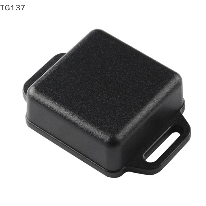 Black ABS Small Plastic Electronics Enclosure For PCB Design Electrical Plastic Case DIY Wall Mounted Junction Box