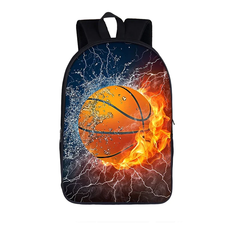 

Basketball Backpack for Boys Students, Ball Sport School Bags Lightweight Book Bags Hiking Daypacks for Traveling School Camping