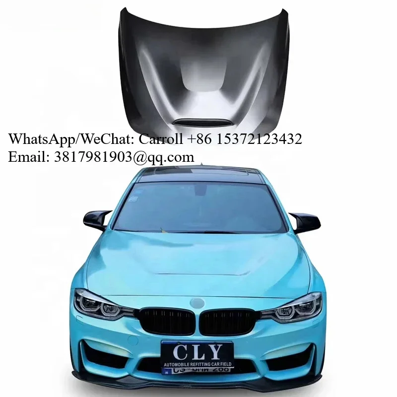 

Hot Sale Aluminum Iron Bonnet GTS Style Front Hood For BMW 3 4 Series F30 F35 F32 F33 F36 Upgrade GTS Style Aluminum Engine Hood