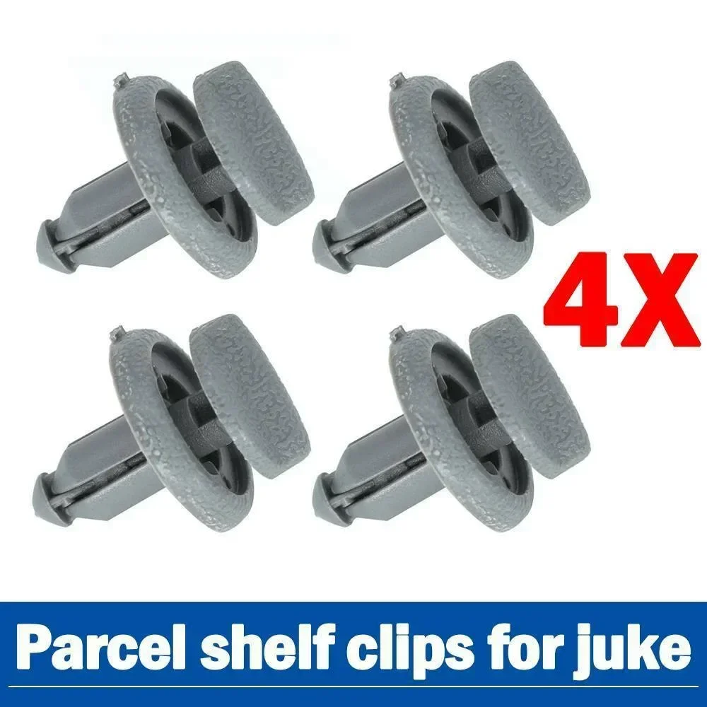 

4Pcs Rear Parcel Shelf Clips Rear Boot Retaining Bracket For Nissan Juke F15 Automobiles Interior Accessories Fastener Clips