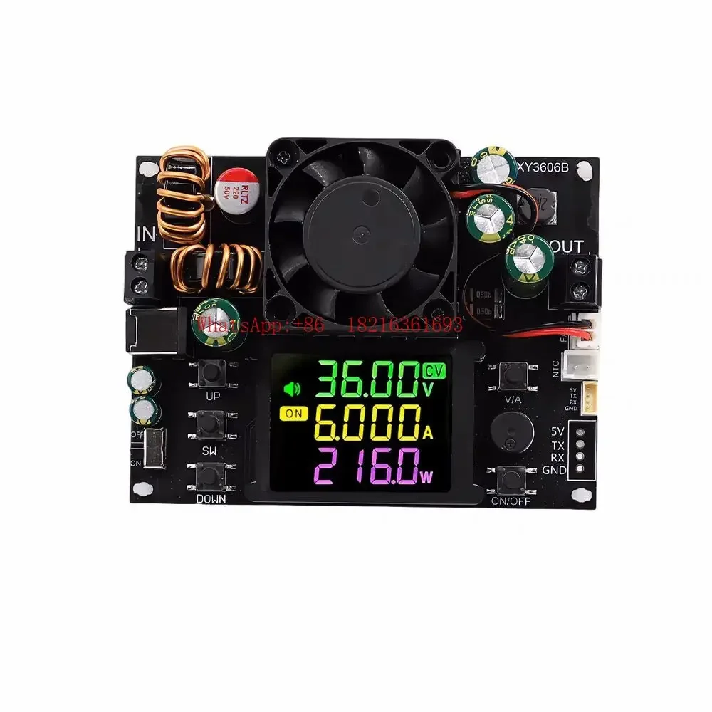 2026GOOD XY3606B Numerical Control Step-up Voltage DC Adjustable Power Supply Constant Voltage Constant Current Charging 6A/21