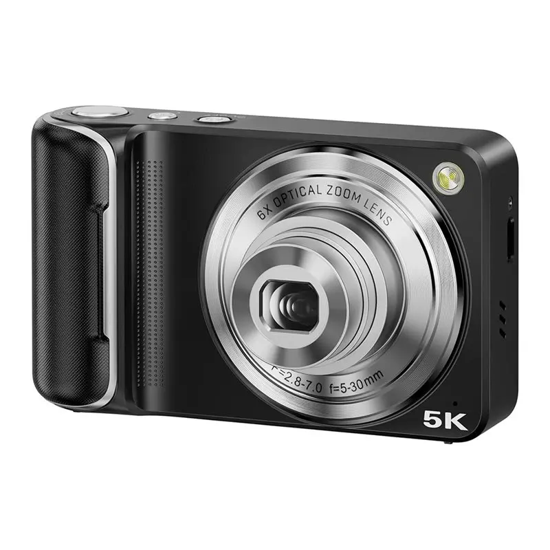 

【РЕКОМЕНДУЕМ】Цифровая камера 5K для фотосъемки с 6-кратным оптическим зумом, 64 МП, автофокусом, Wi-Fi, для видеоблогинга, с двумя объективами и сенсорным экраном