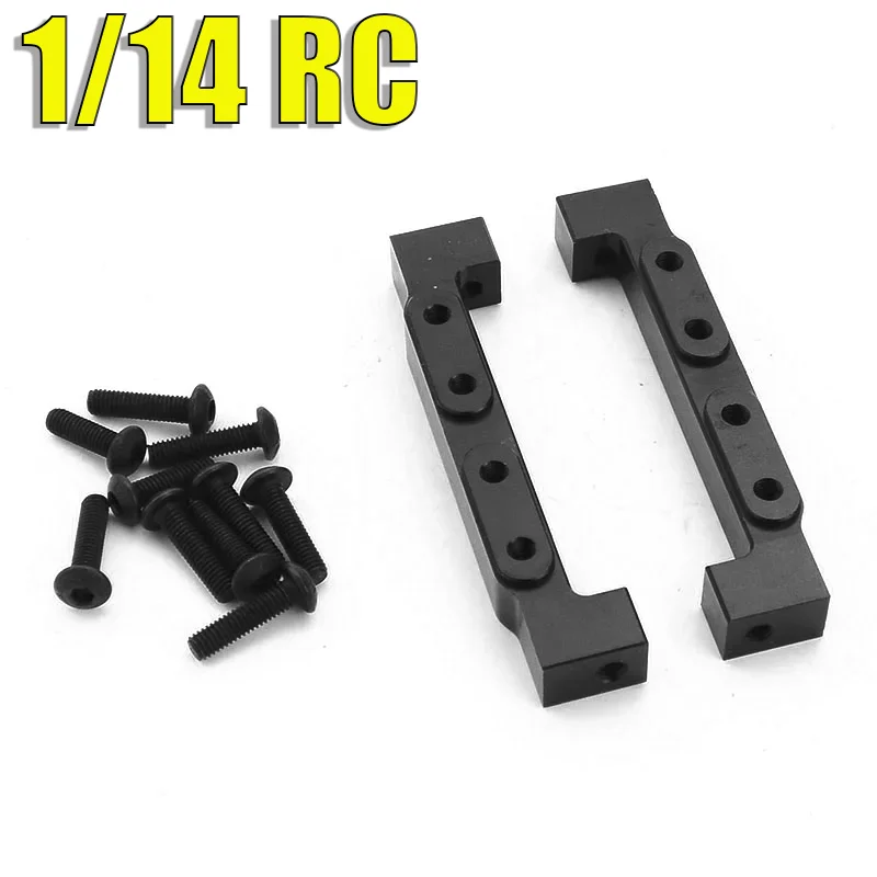 RC Truck Simulation Metal Front Dual Servo Bracket for 1/14 Tamiya for SCANIA 770S R620 for VOLVO Arocs MAN TGX Car