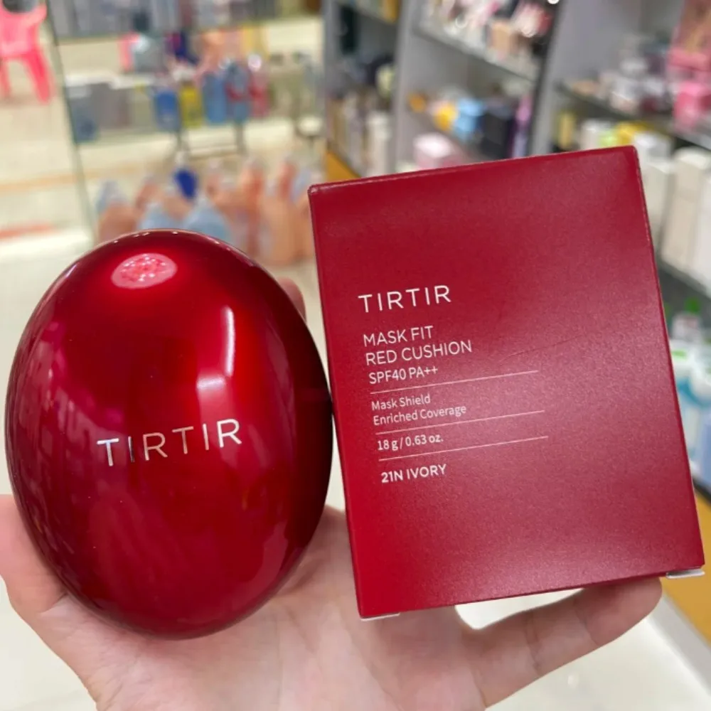 TIRTIR coreano, cojín de aire de alta cobertura, protector solar hidro UV, hidratante, suero SOS refrescante, fijador de maquillaje duradero, cuidado de la piel