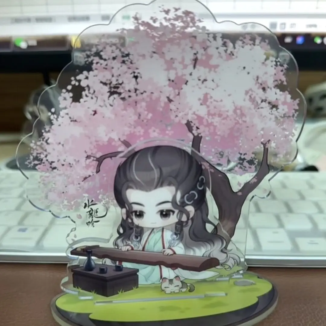 

Anime Whispers of Fate Tang Lici Acrylic Stand Model Plate Decoration Desk Figure Display Friends Students Gift Cute Ornaments