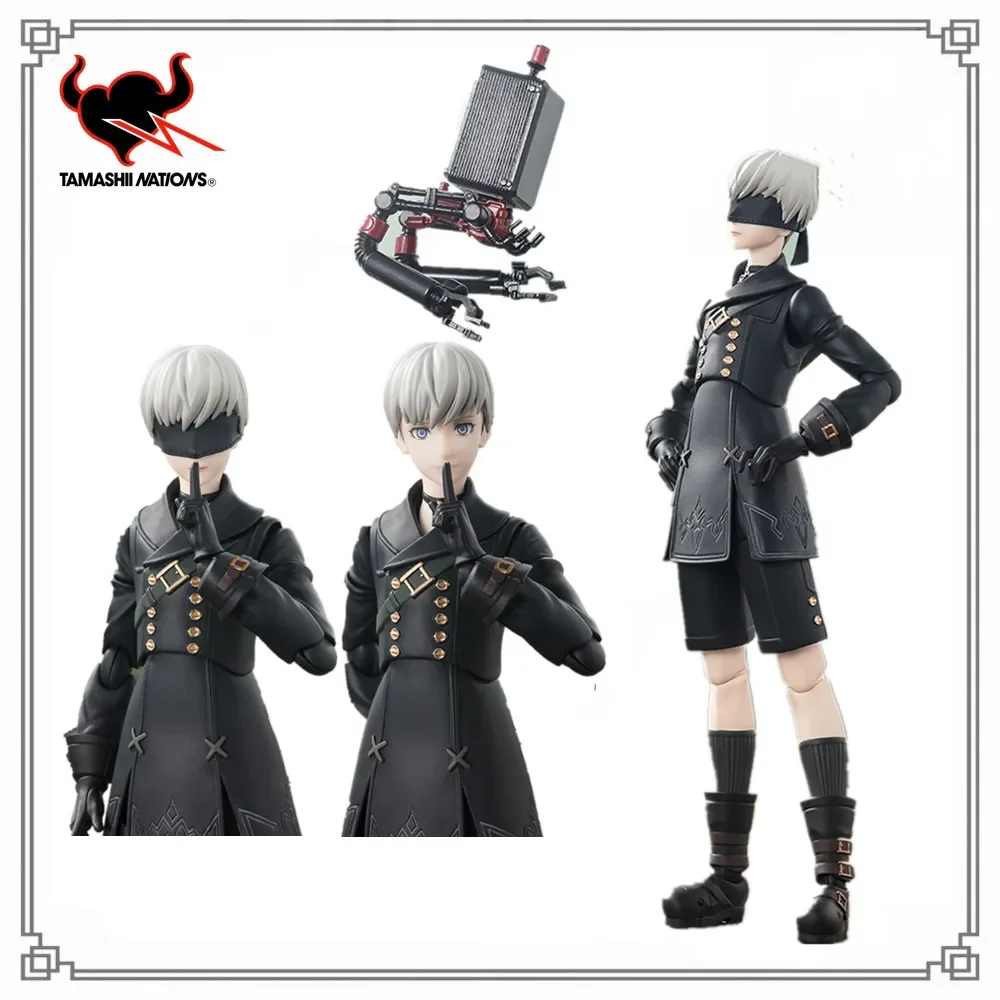 

In Stock Anime Figure NieR:Automata S.H.Figuarts 9S Original Action Figure PVC SHF Toys for Children Model Collector 14.5cm