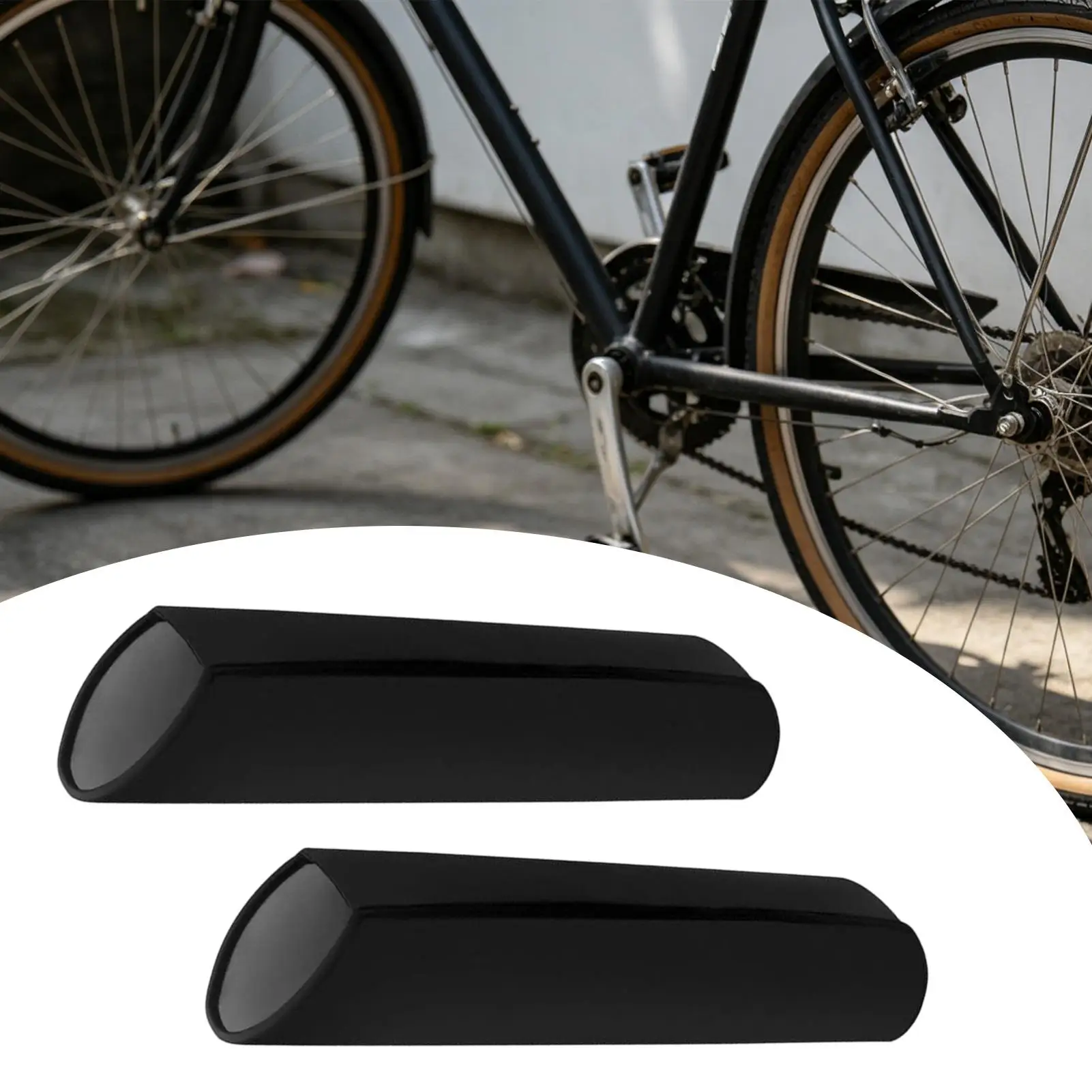 Battery Cover For Bike 2 Pieces Waterproof Dustproof Universal Wrap Electric Bike Battery Case For Storage Commute Parking Rain