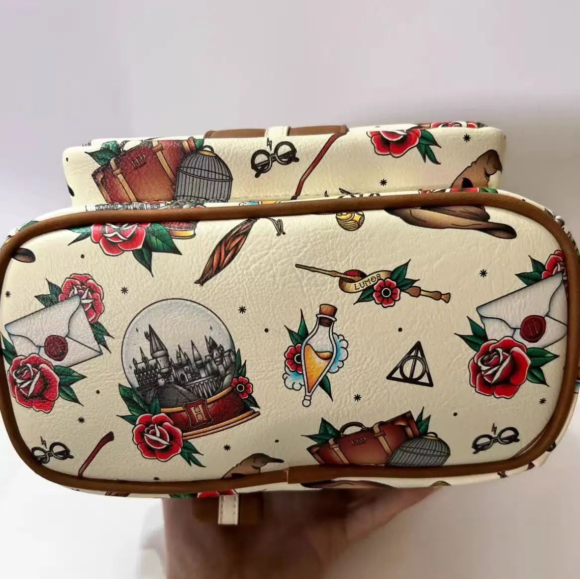 Cute Loungefly Double Strap Backpack Stylish Women Shoulder Purse Casual Daily Bag Hobby Collectible Gift For Movi - view 3