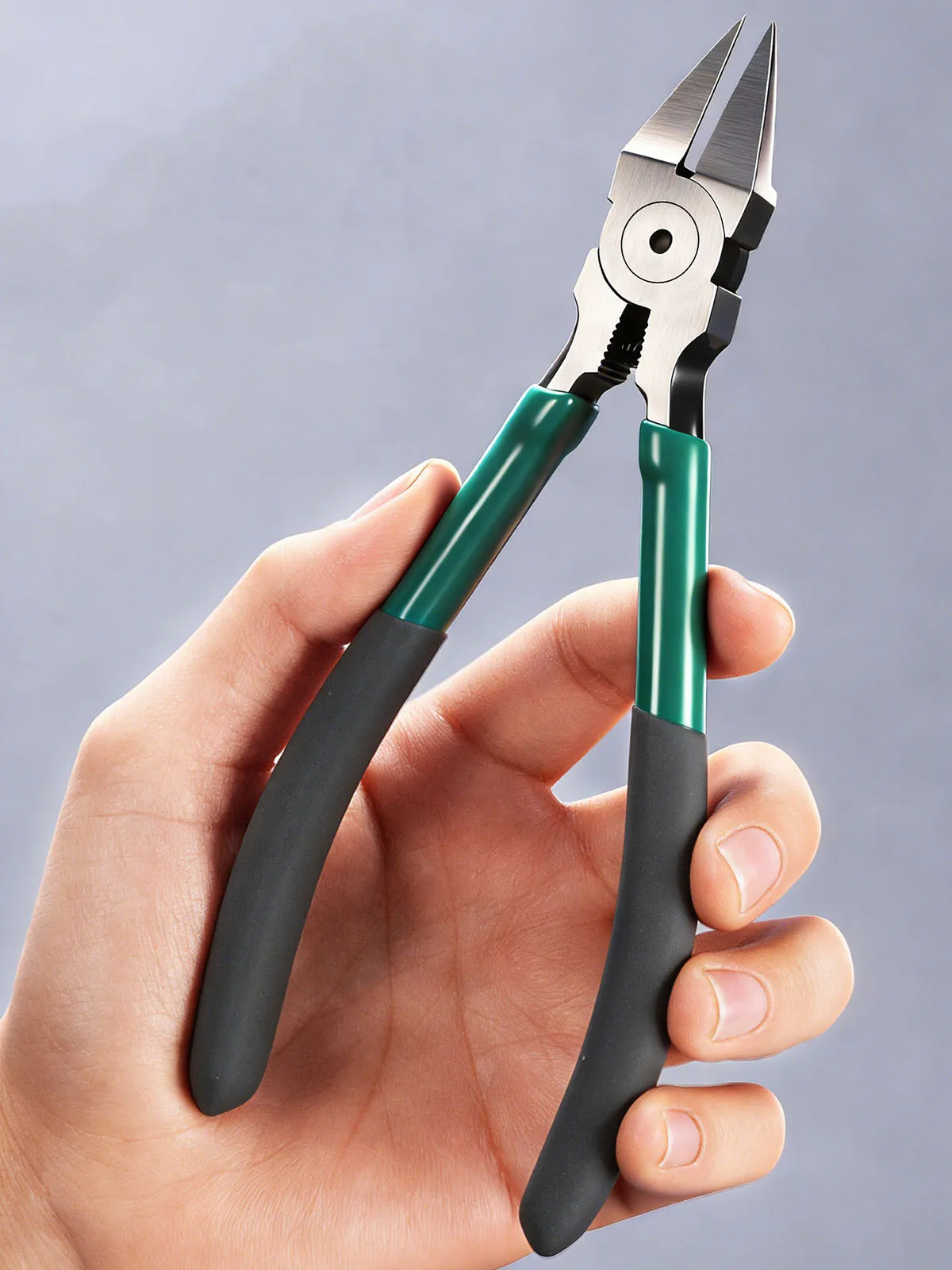 Industrial Ultra Thin Sharp Tip Diagonal Pliers High Hardness Side Cutter Electrician Wire Snips for Electronic Model Repair