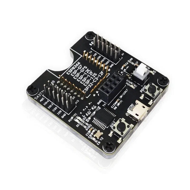 ESP8266 테스트 스탠드 프로그래머 ESP-C3-12F 버너, 원키 다운로드 가능, 지지대 Ai-Thinker ESP-12S/12F/12E/07S/07/01S/01