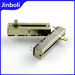 1PCS Single 3Pins Straight Slide Potentiometer A50K Length 50mm, Stroke 30mm, Dimmer Mixer Fader