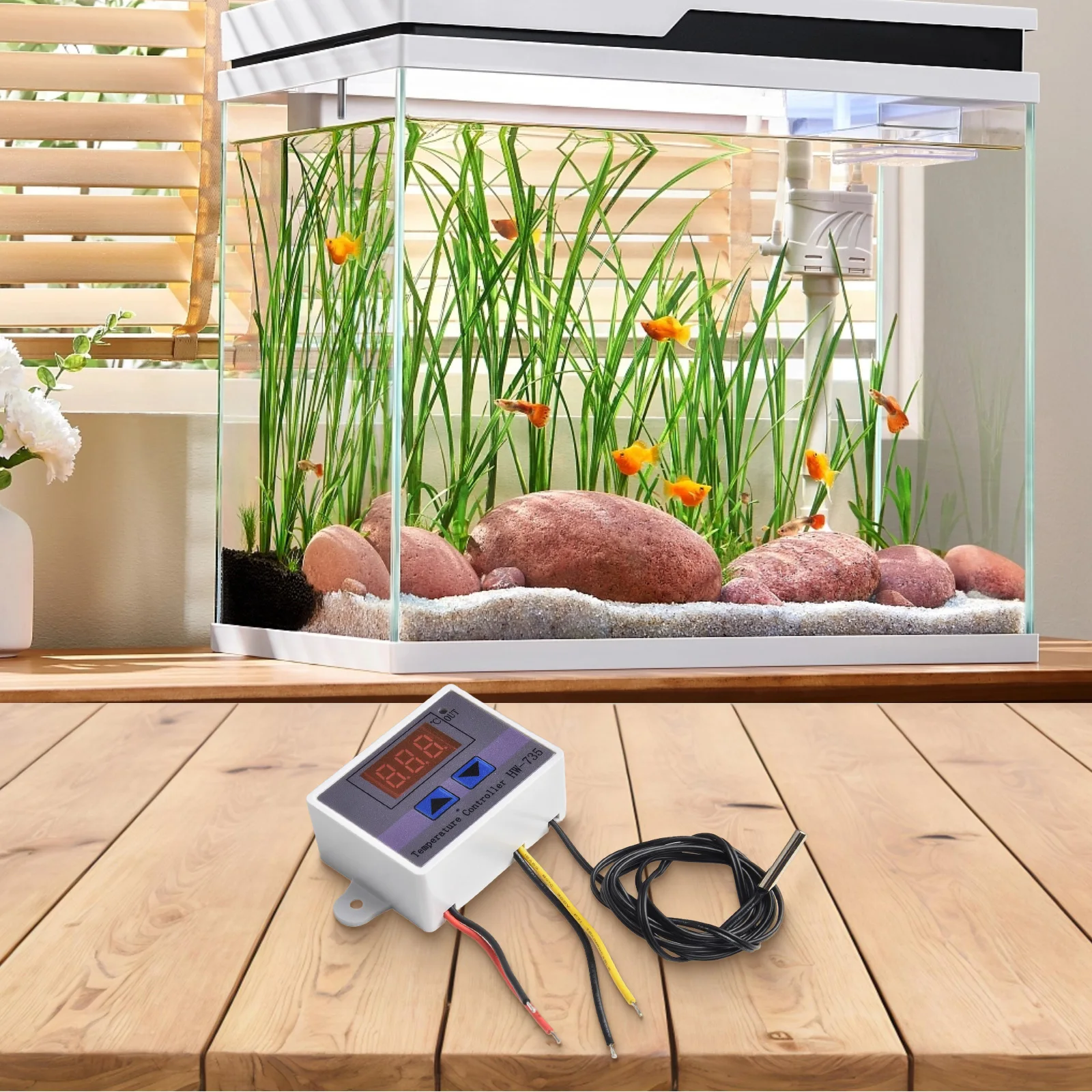 For XHW3001 Temperature Control Thermostat with Easy Setup for Various Applications from Brewing to Incubation