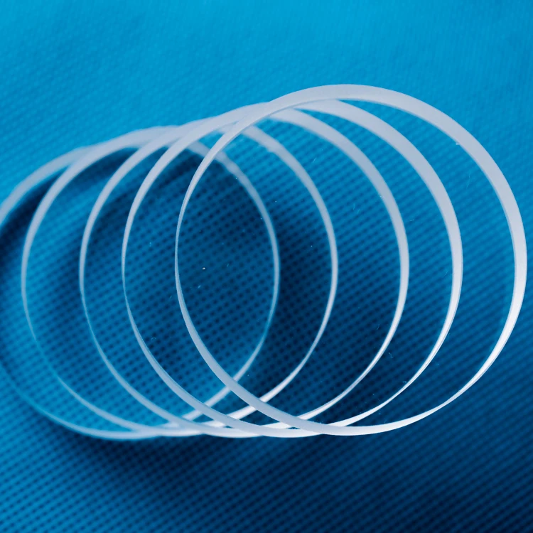 JGS2 Personalizzazione Disco in vetro Piastra al quarzo Scivolo in vetro al quarzo con silice fusa per laboratorio