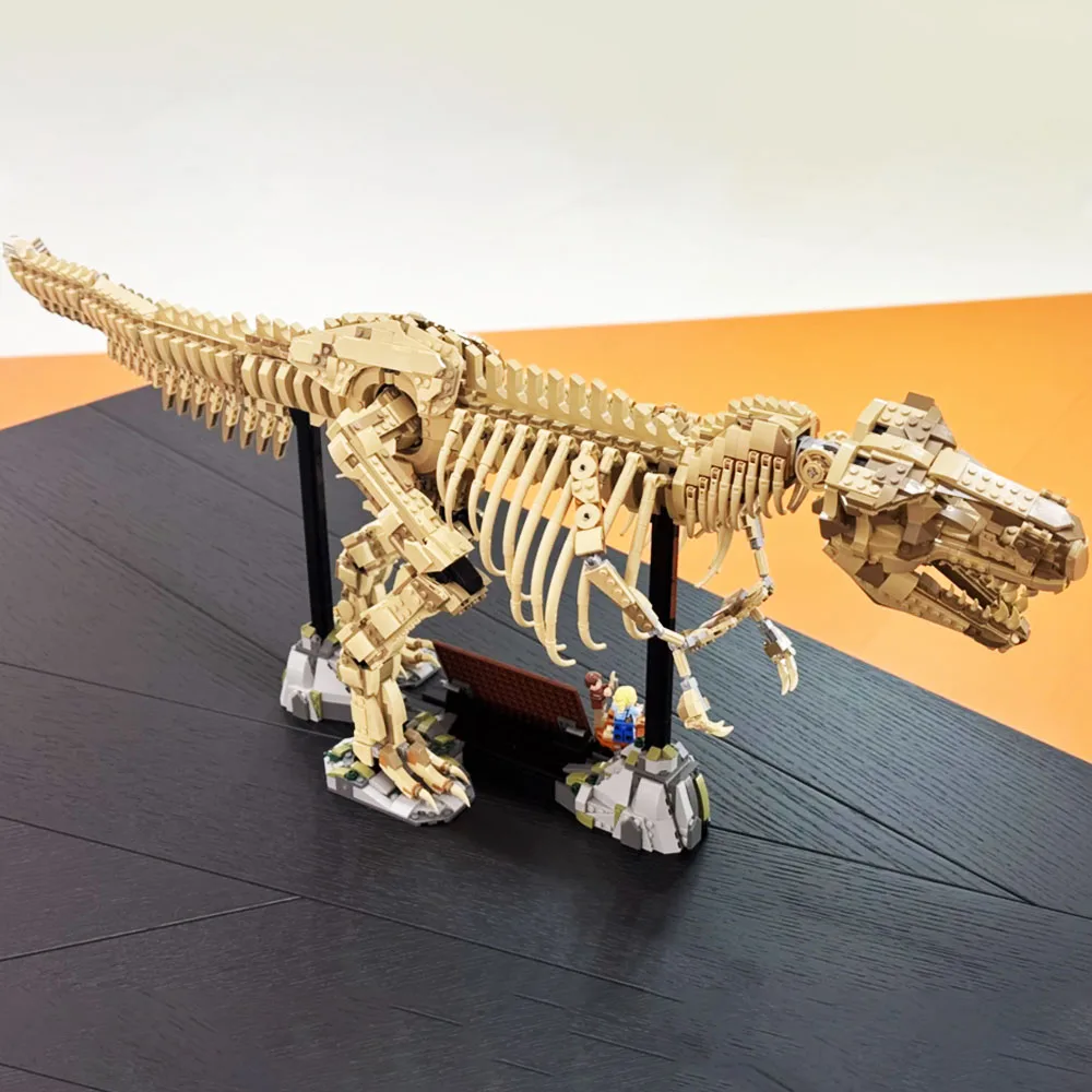 

3145pcs Dinosaur T-Rex Fossils Tyrannosaurus Rex 76968 Building Blocks Dinosaur World Park Toys for Kids Boys Birthday Gifts