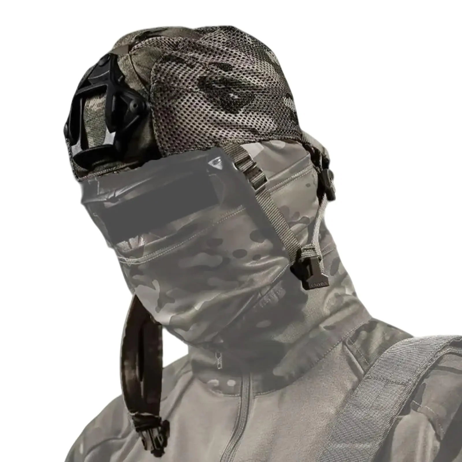 

Tactical Multifunctional Field Cap MC Style Padded Hat Adjustable Hook Loop Airsoft Hunting Combat Cap can be Installed NVG Hat