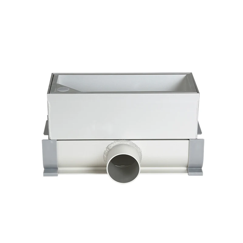 

China Height Adjustable Metal Grate Linear Long Tile Insert Floor Shower Drain with Horizontal Outlet for Sale