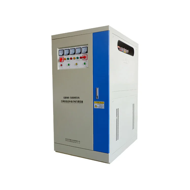 China Manufacturer Price 50Hz 60Hz Automatic 50KVA 500 KVA Three Phase Voltage Stabilizer