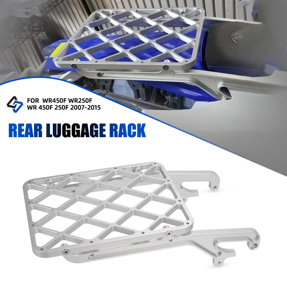

For YAMAHA WR 450F 250F 2007-2015 Motorcycle Accessories Saddlebag Top Case Rear Rack Carrier Luggage Rack Bracket WR450F WR250F