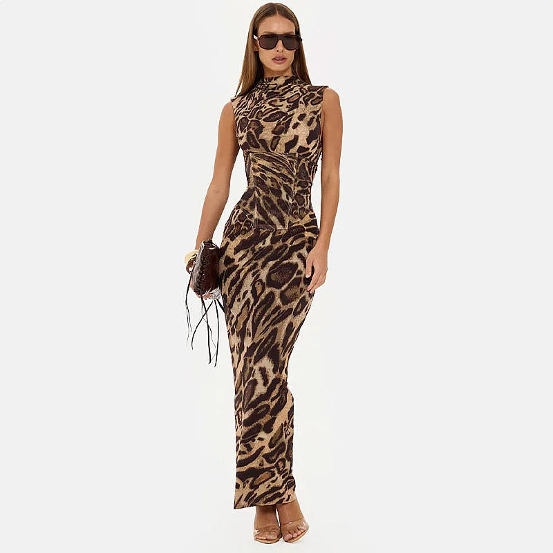 2026 Spring Summer French Waist Corset Boning Shaping Drawstring Dress Women Two Piece Matching Set