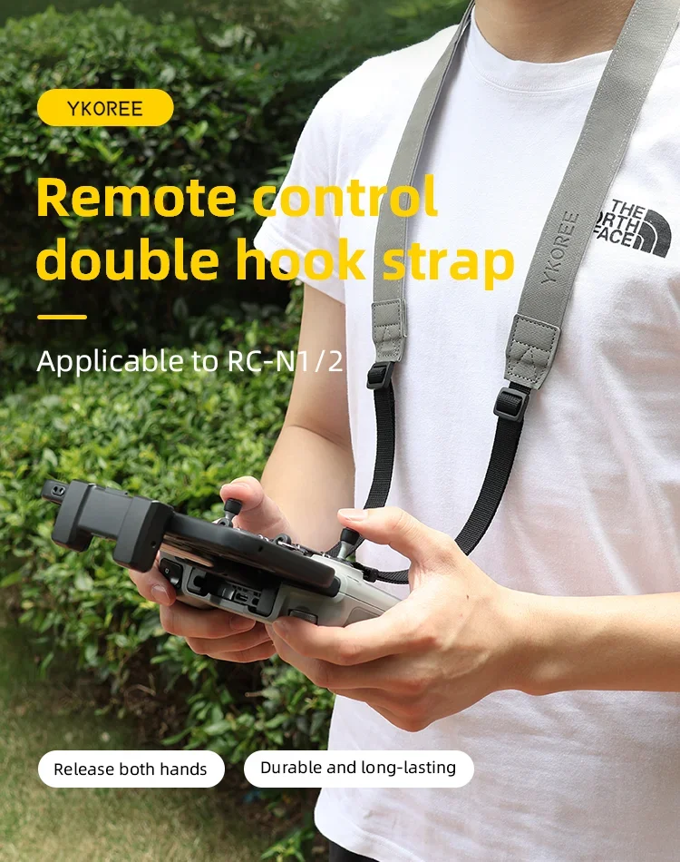 Fernbedienung Lanyard NeckStrap mit festem Haken für DJI MINI 2/Mini 3 4 Pro/Air 2S/3/Mavic 3/DJI RC N1 N2 3 Drohnenzubehör – Detail 12