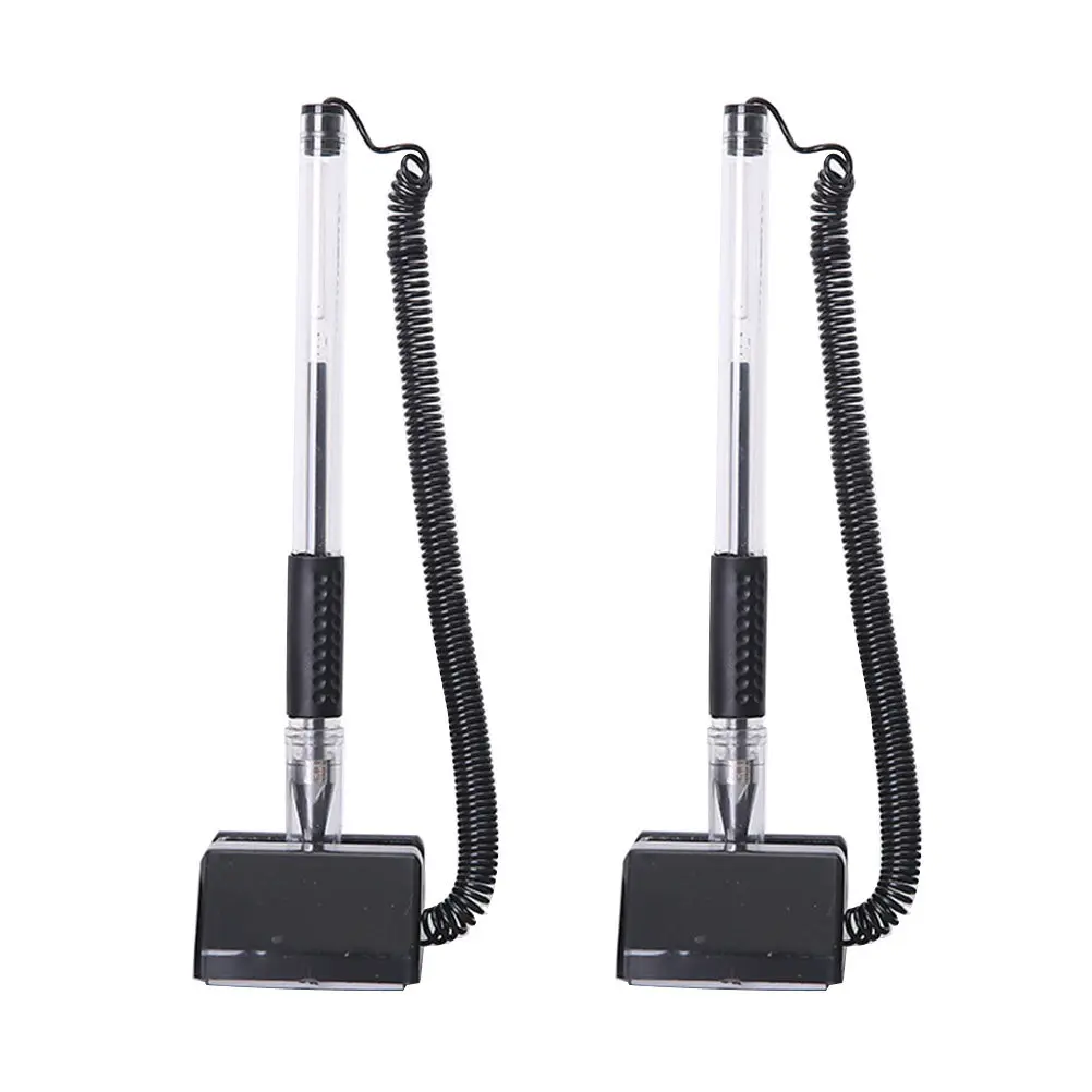 

3Pcs Office Neutral Pen 0.7mm Smooth Writing Ergonomic Design Desktop Signature Teaching Counter Service Pen Set