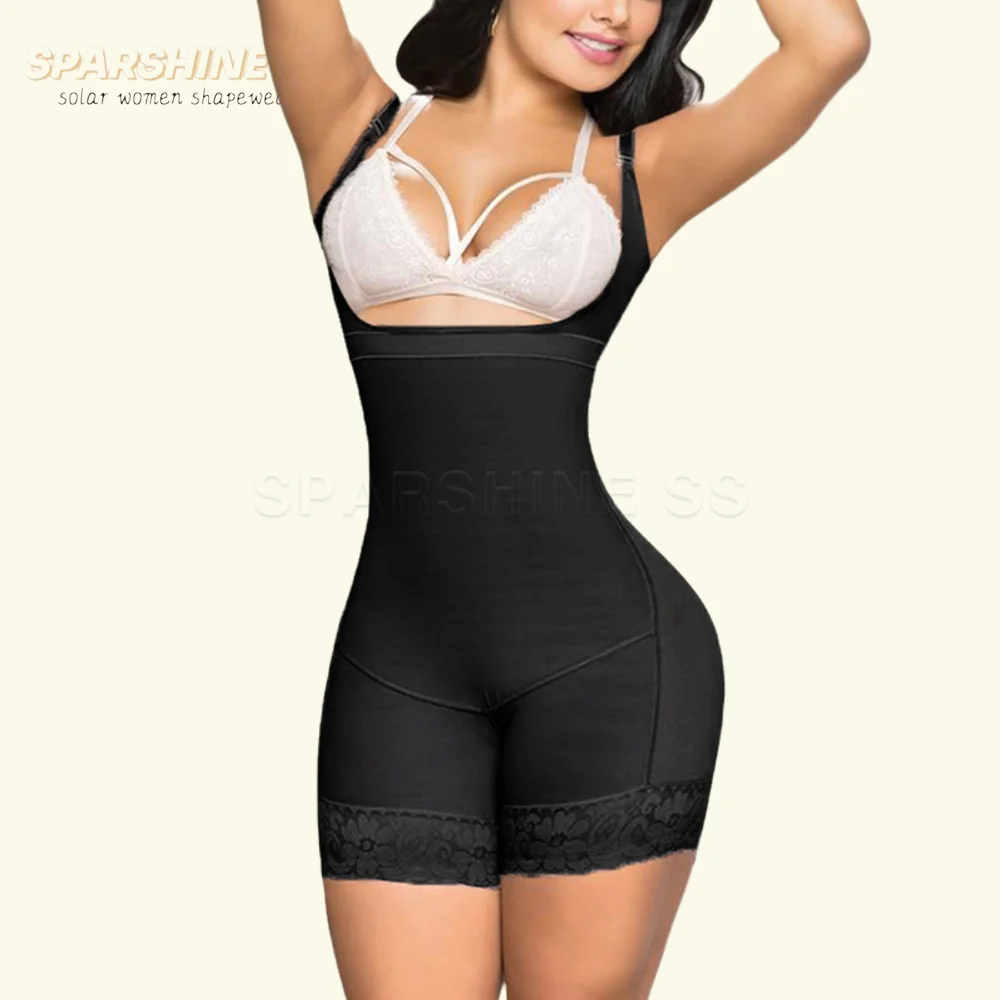 

Fajas Colombianas Corset Sleeveless Compression Body Bodysuit High Waist Abdomen Control Shapewear Butt Lifter Post Liposuction