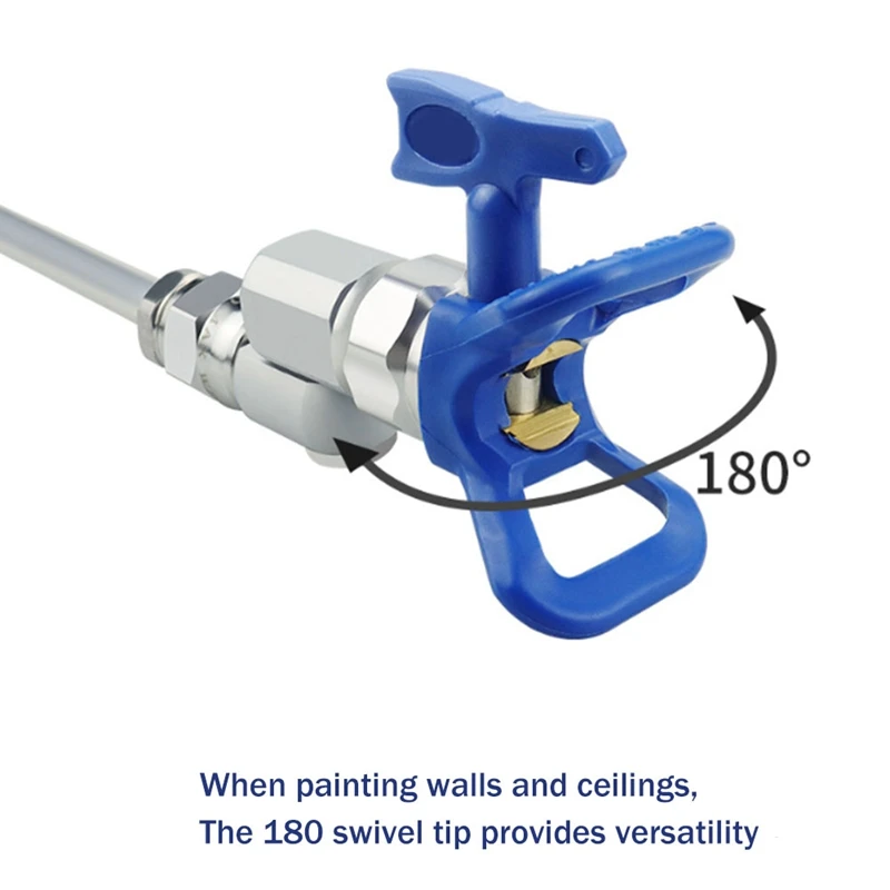 【Popular】Universal Swivel Joint With Sprayer Base Guard & 517 Tip For Airless Sprayer Of Airless Spraying Machine Sprayer