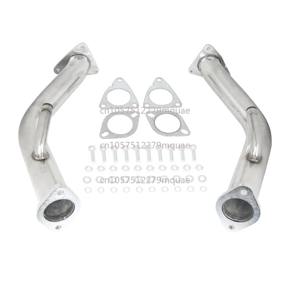 

Stainless Steel 2.5 Inch Head Segment Exhaust Pipe Kit for Nissan 370ZG37 for Infiniti Q50 Q60 304