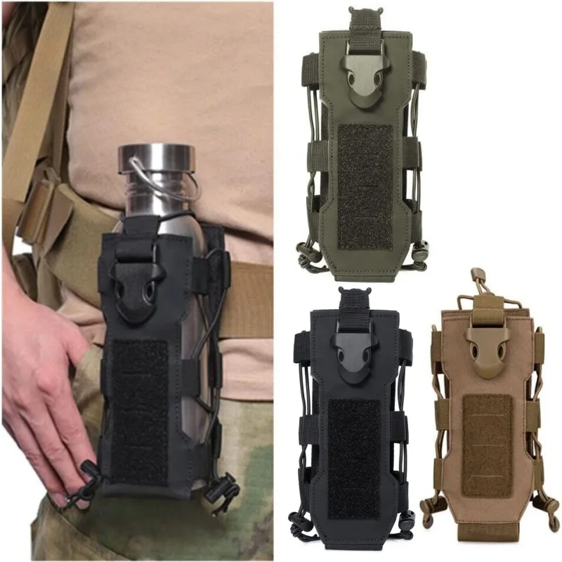 

Tactical Molle Multi-Function Intercom Bag Camping hiking water bottle bag Hunting Backpack Bottles Holder Camping Equipment