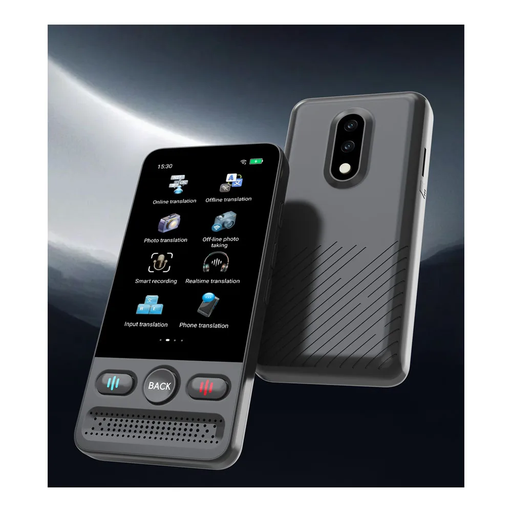 2026 HOT AI Translator Mini Instant Photo Translation Real-Time Interpretation Smart Touch Screen Translator Device for Travel