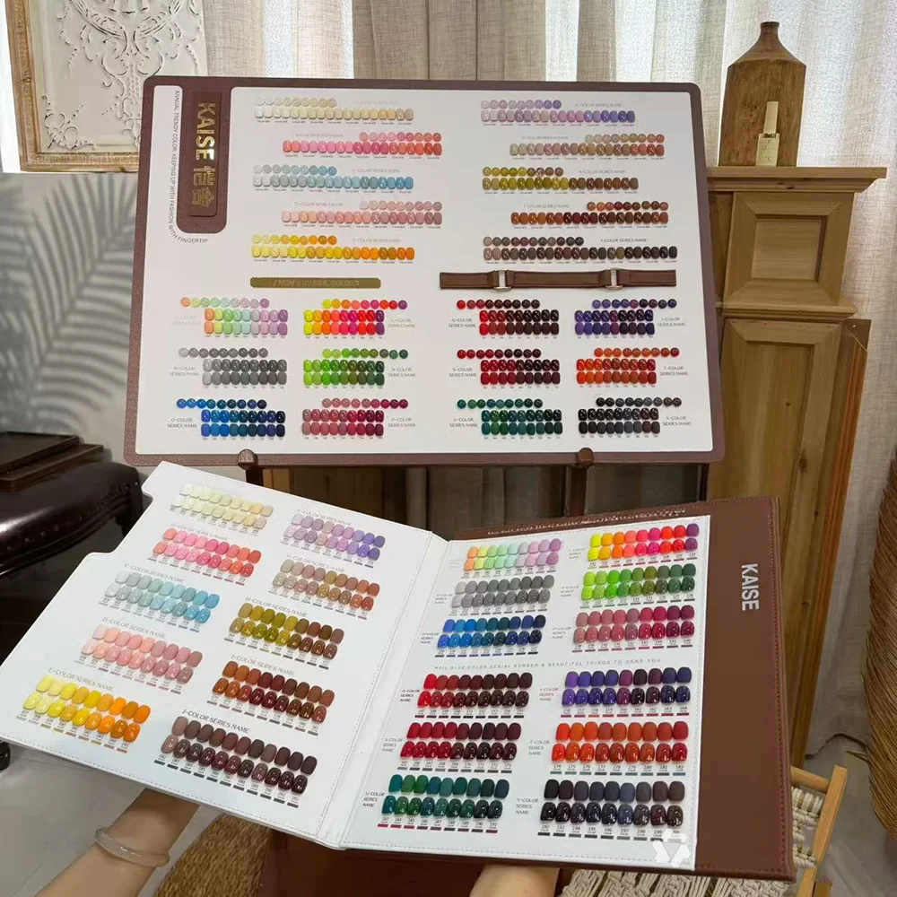 New Products at the Beauty Exhibition[Shedake 200-color Autumn Collection High-End Floor-Standing Gel Nail Polish Set for Nail