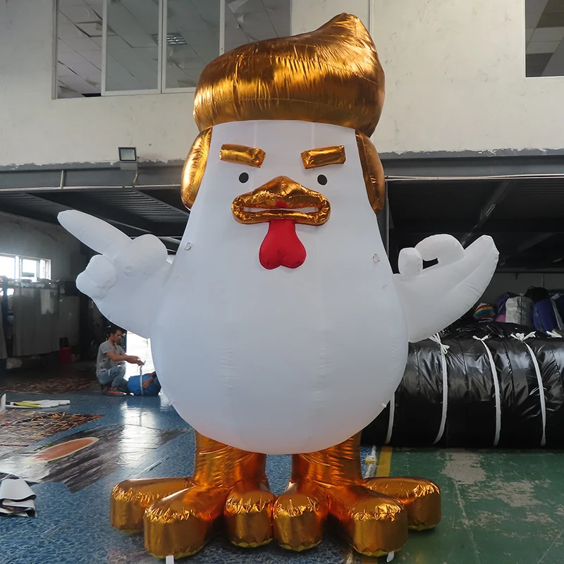 

Giant Inflatable Animal Outdoor Decoration Exhibition Inflatable Trump Chicken Model Rooster Cock